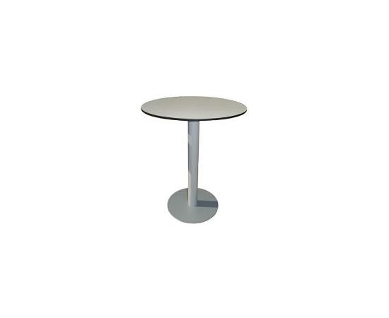 Mesa básica de acero y madera para restaurante