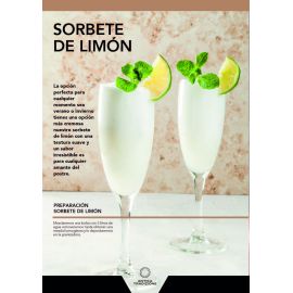 Sorbete de limón para hostelería